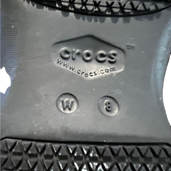 Crocs LiteRide At Work Women's Neria‎ Pro II Black Clogs Shoes size 8 - Picture 5 of 6